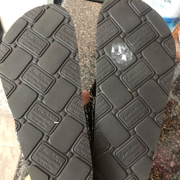 Sam Edelman Annalee Pewter Beaded Leather Sandals S : 6 - Picture 6 of 12